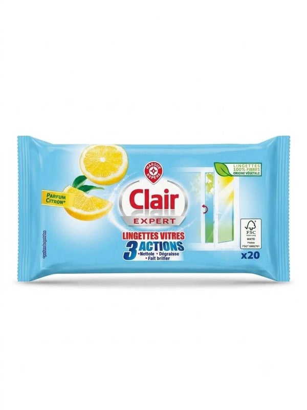 Lingettes vitres