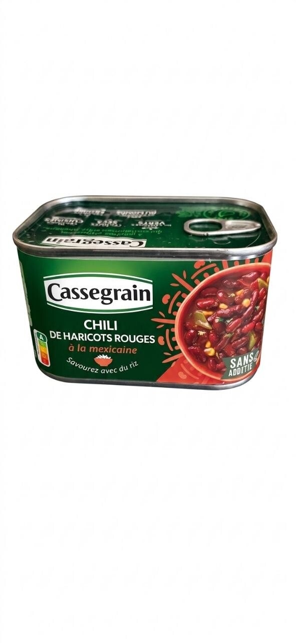 CHILI de Haricots Rouges avec Du Riz 430g