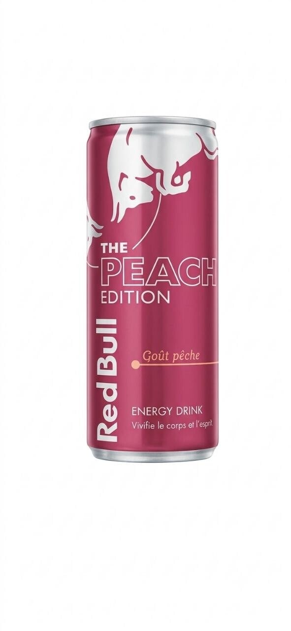 Red Bull Goût Pêche