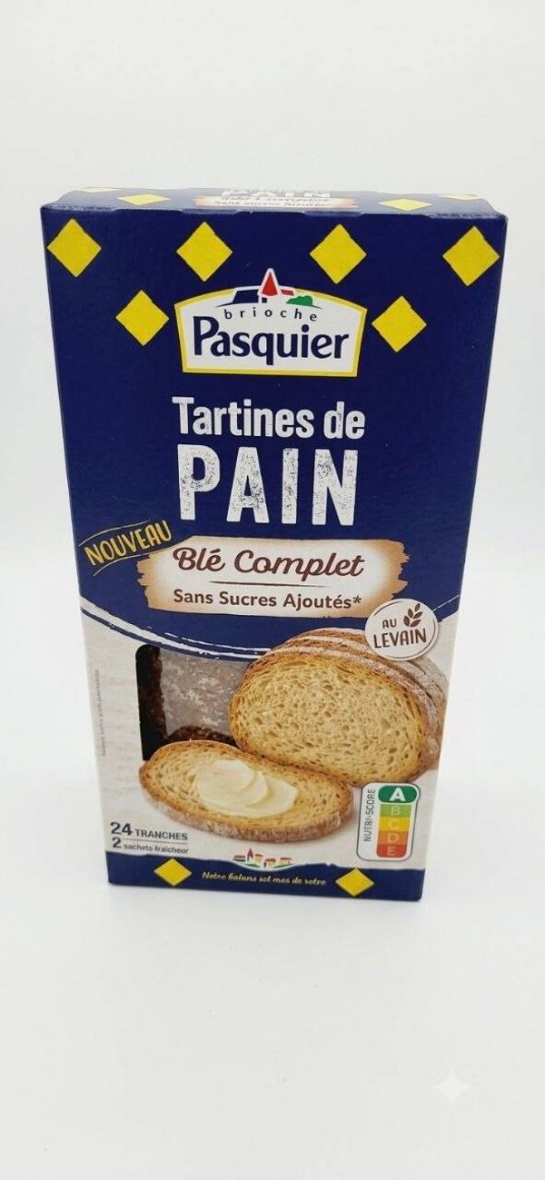 Tartines De Pains Blé Complet