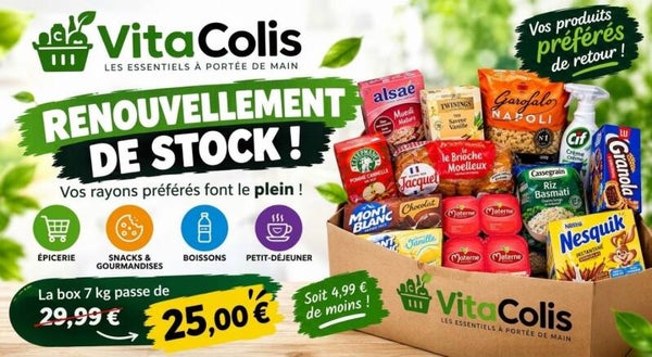 Box 7kg Renouvellement De Stock