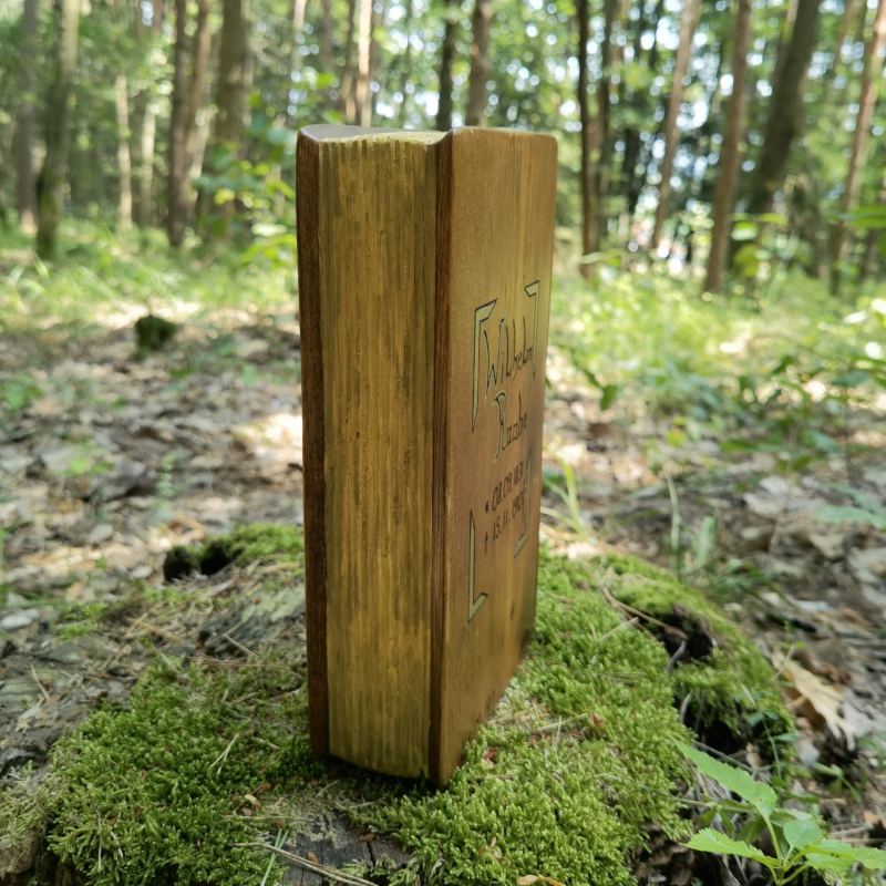 Buch aus Holz Unikat