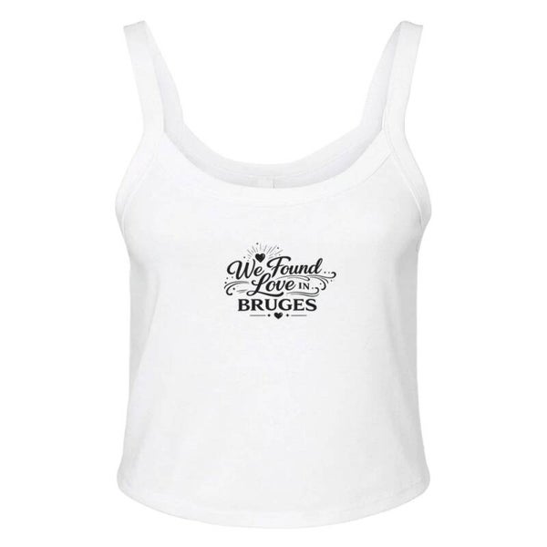 Women’s Micro-Rib Scoop Tank Top | Bella+Canvas 1012BE – Bruges Love Design
