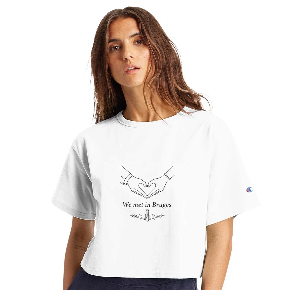 Women’s Cropped Crew Neck Heritage T-Shirt | Champion T453W
