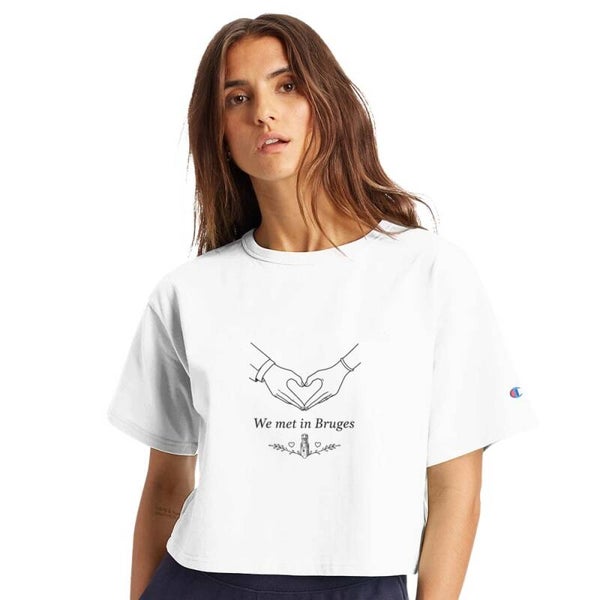 Women’s Cropped Crew Neck Heritage T-Shirt | Champion T453W