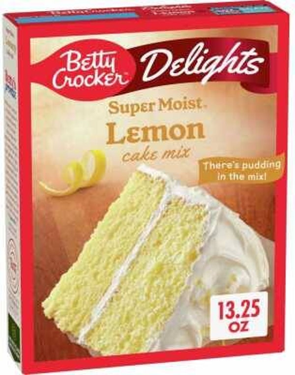 Betty Crocker | Super Moist Cake Mix | Citroen | 375g