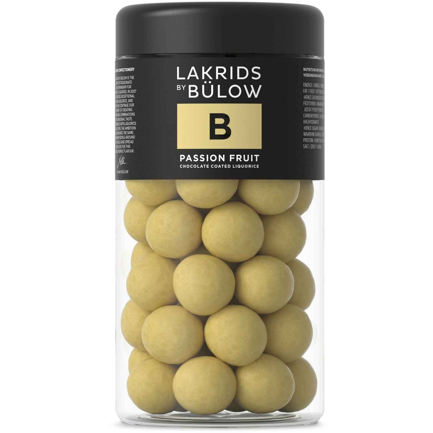 Lakrids by Bülow | B | Passievrucht | Glutenvrij | 295g