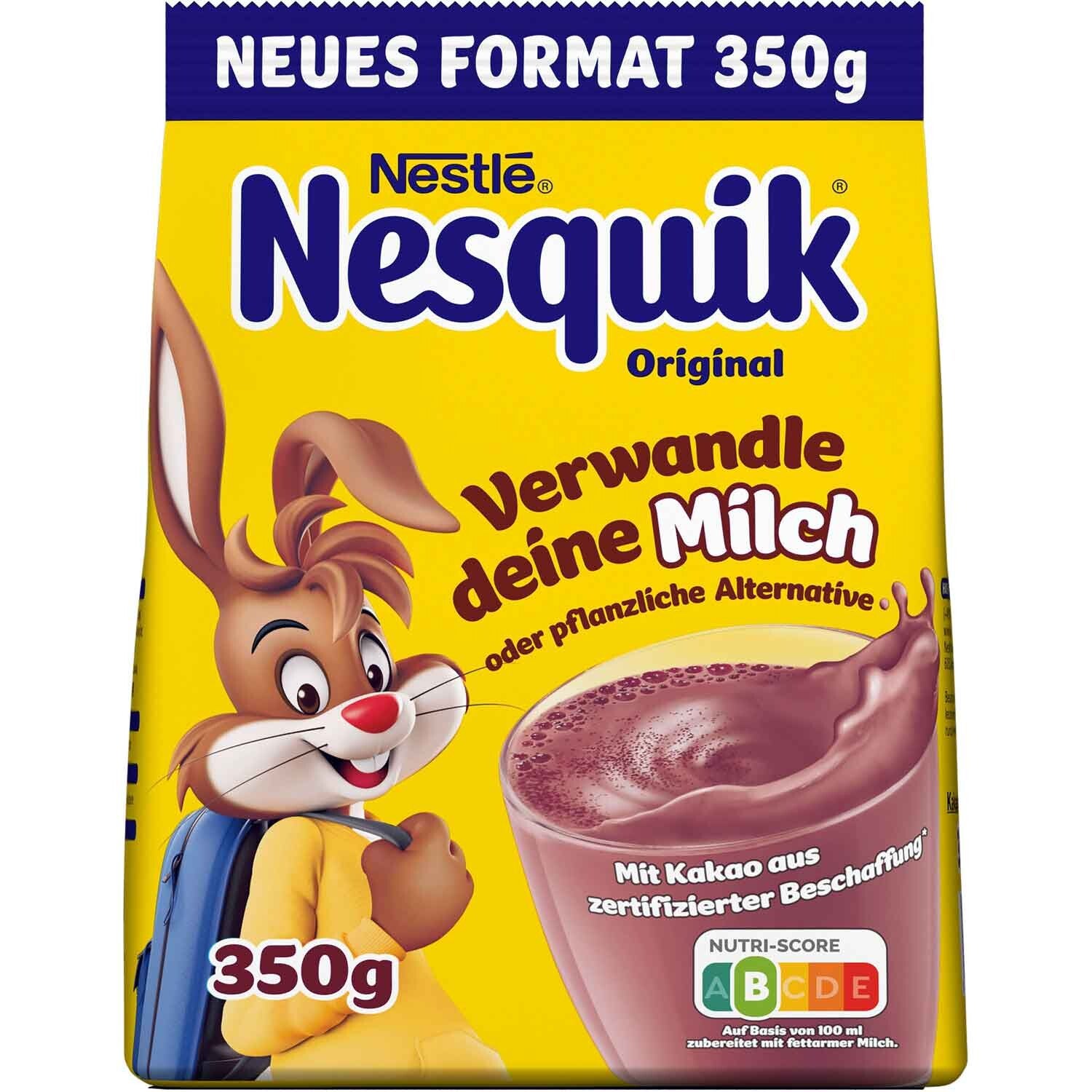 Nestlé | Nesquik | Oplosbaar cacaodrankpoeder | 350g