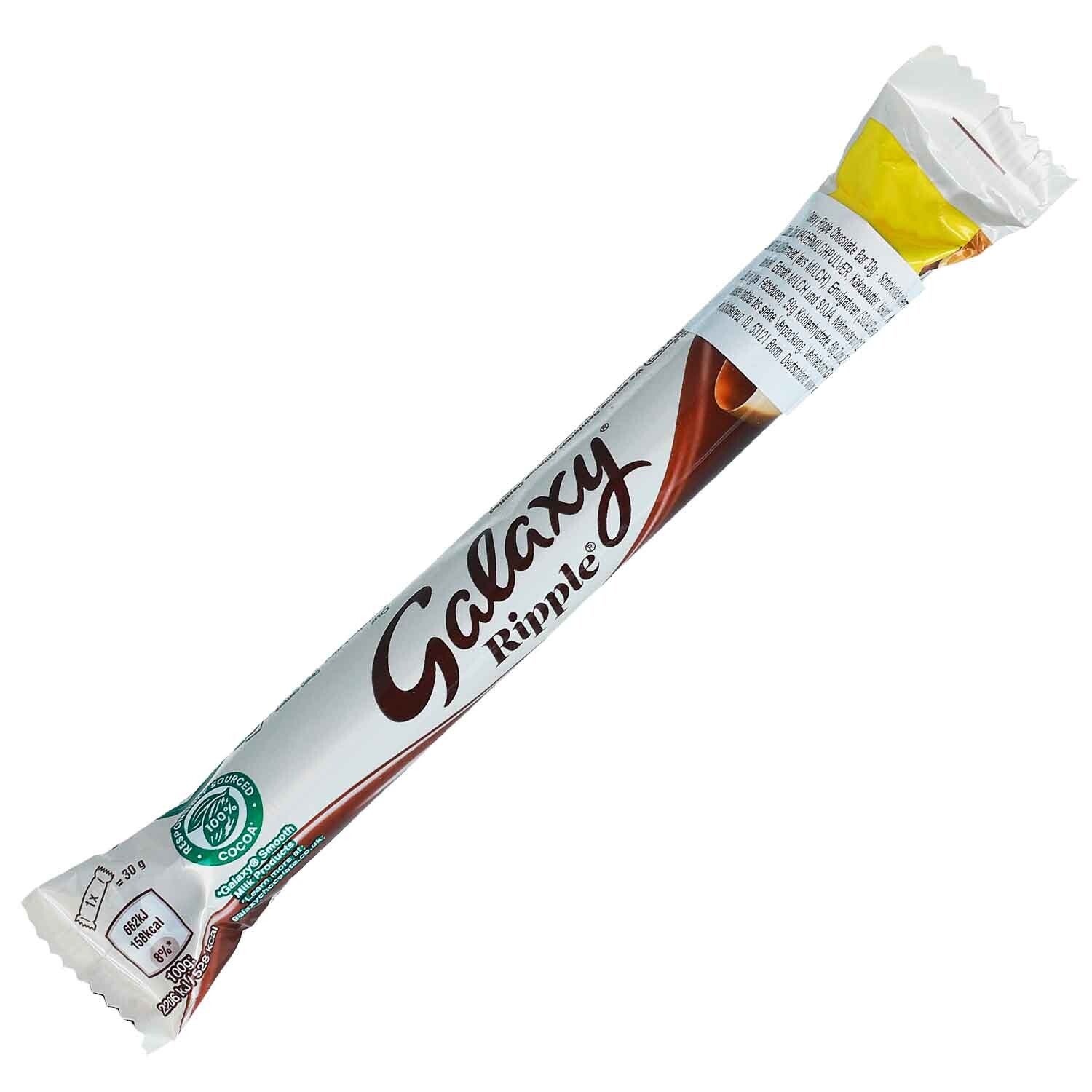 Galaxy | Ripple | Melkchocolade reep | 30g