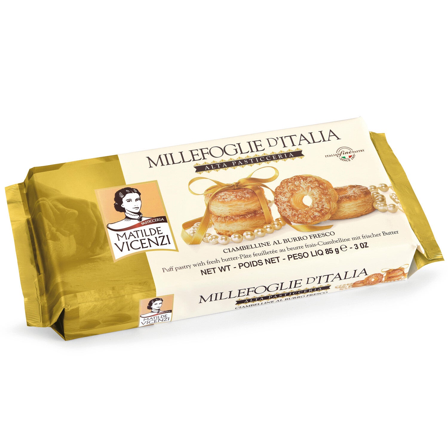 Matilde Vicenzi | Millefoglie D'Italia Alta Pasticceria | 85g