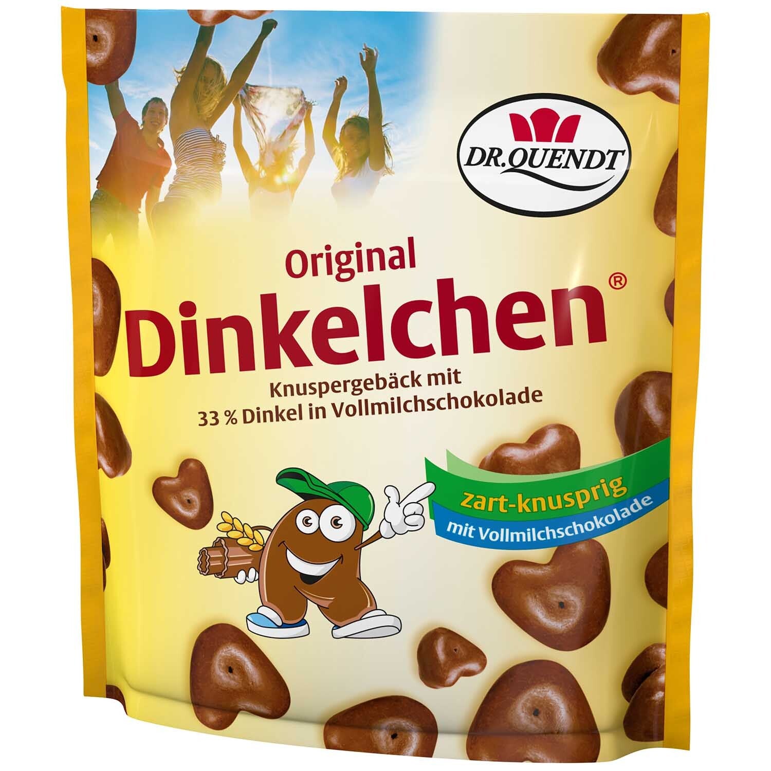 Dr. Quendt | Dinkelchen | Spelt | Melkchocolade | Russisch brood | 85g