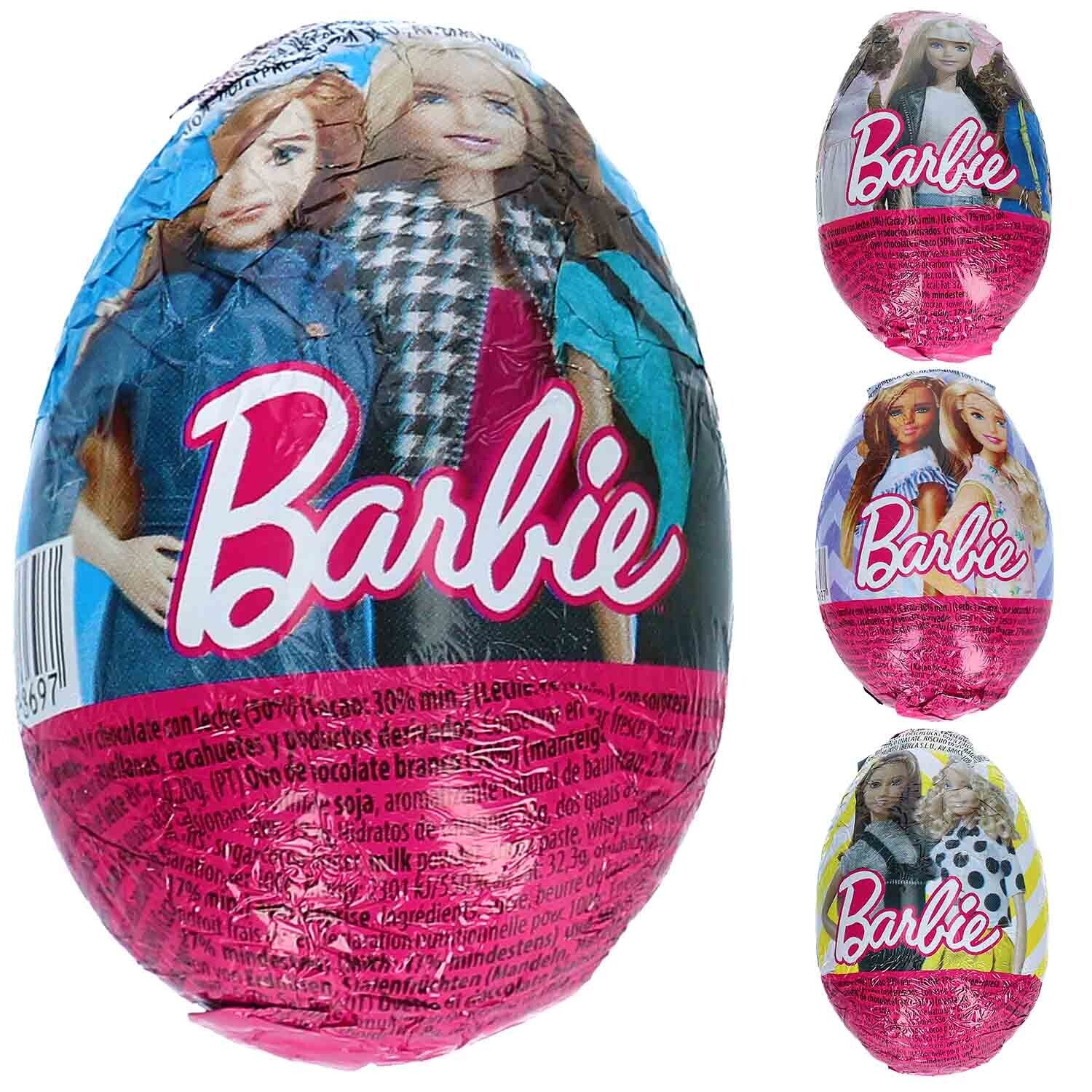 Barbie | Chocolade Ei | Witte en Melkchocolade | Incl Surprise | 20g