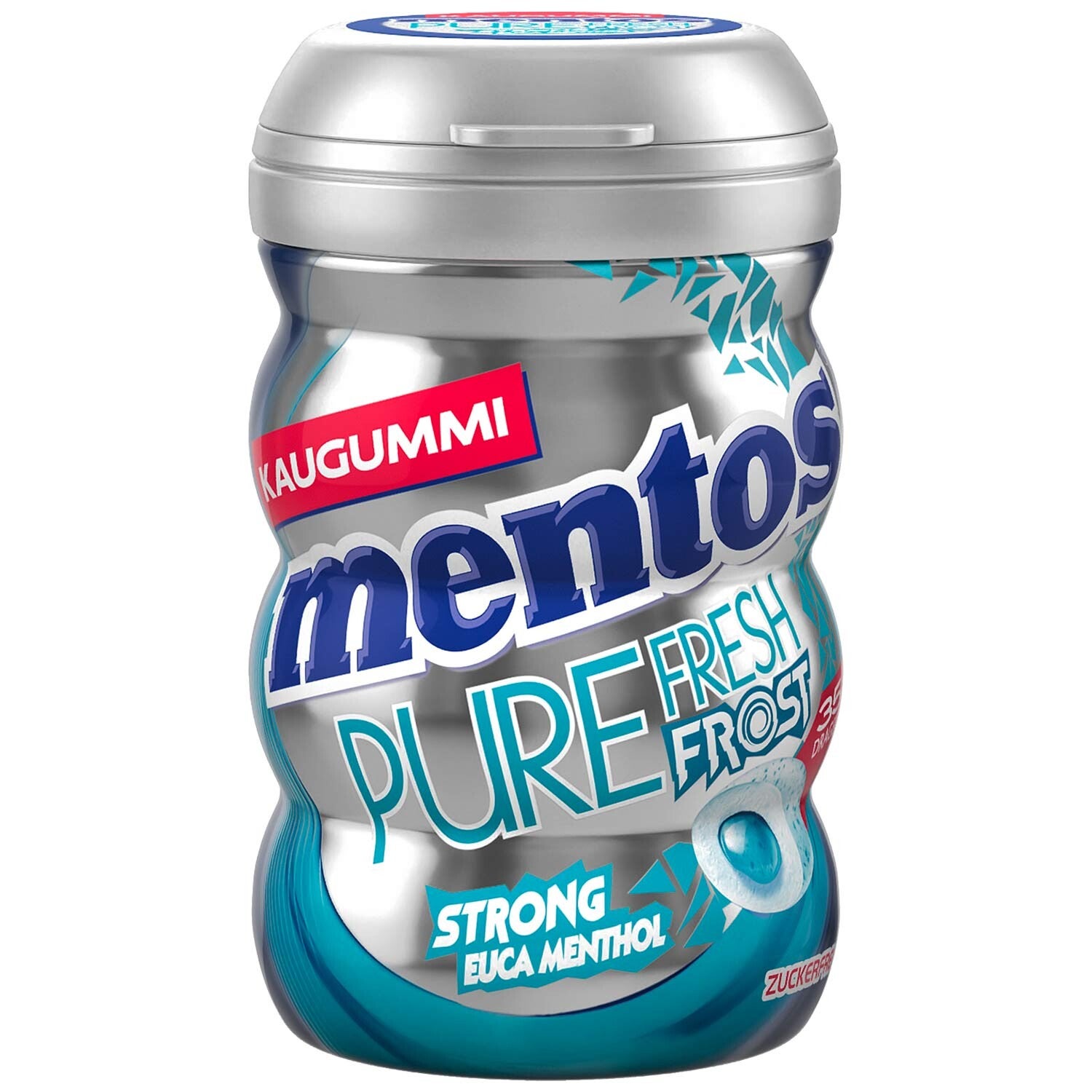 Mentos | Pure Fresh | Sugarfree | Kauwgom | Strong Euca | Menthol | 70g
