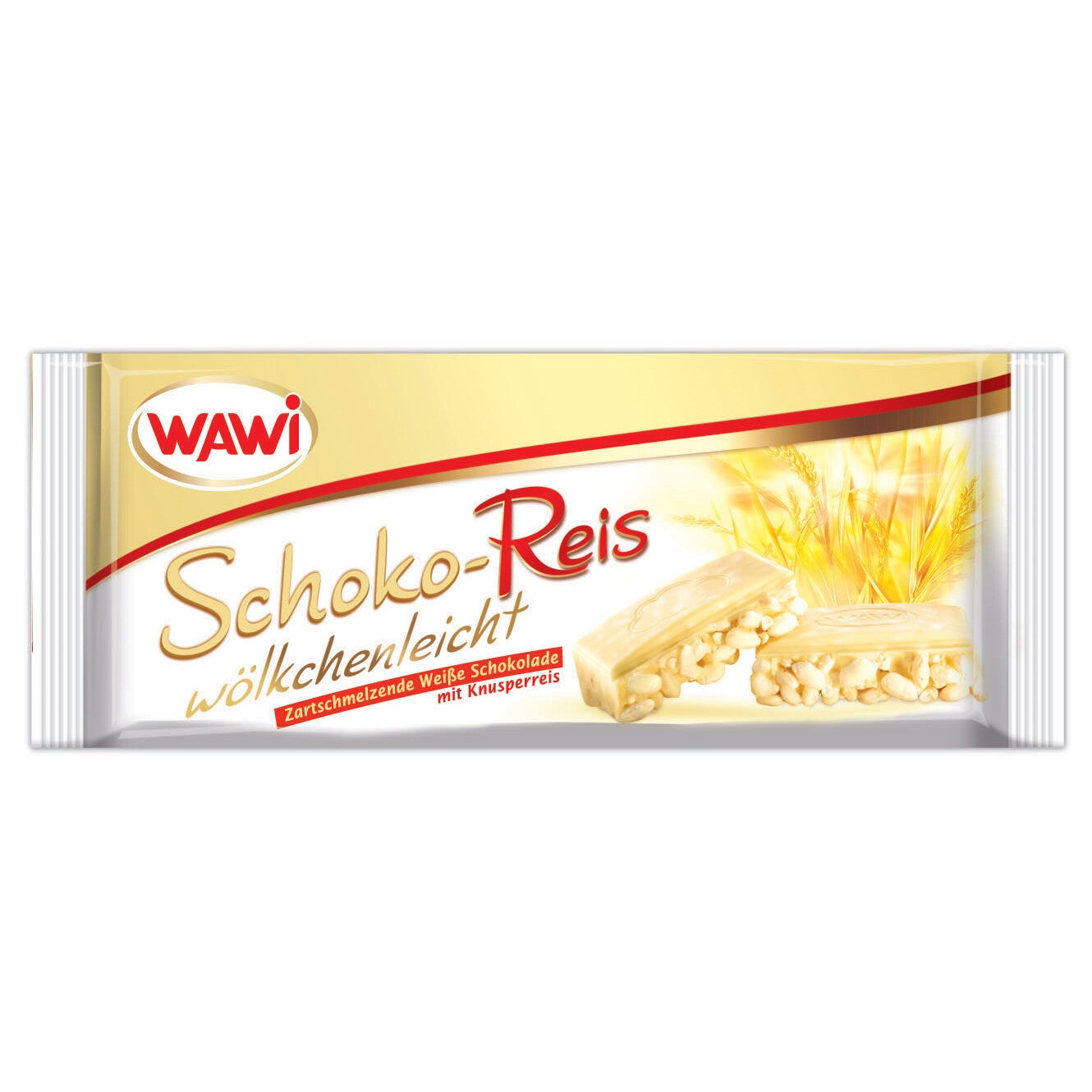 Wawi | Schoko-Reis | Gepofte rijst | Witte Chocolade | 40g