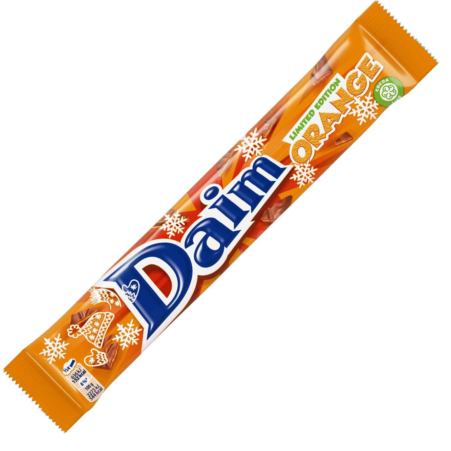 Daim | Melkchocolade reep | Orange | 2x28g | 56g
