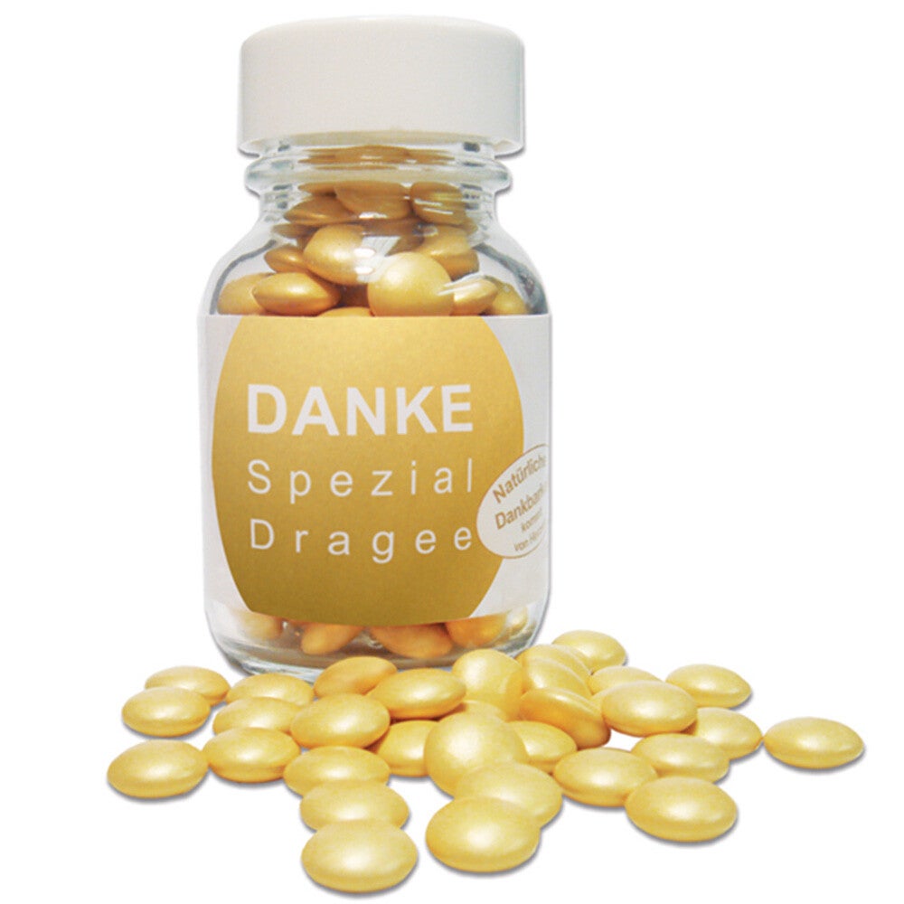 liebeskummerpillen | Danke Spezial Dragées | Bedankt | 40g