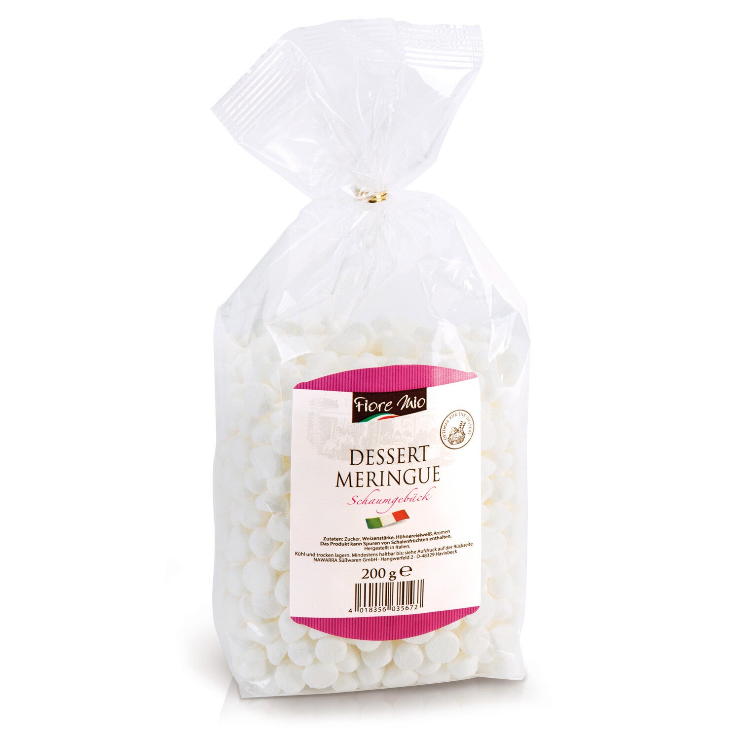 Fiore Mio | Dessert meringue| | Mini-schuimkoekjes | 200g