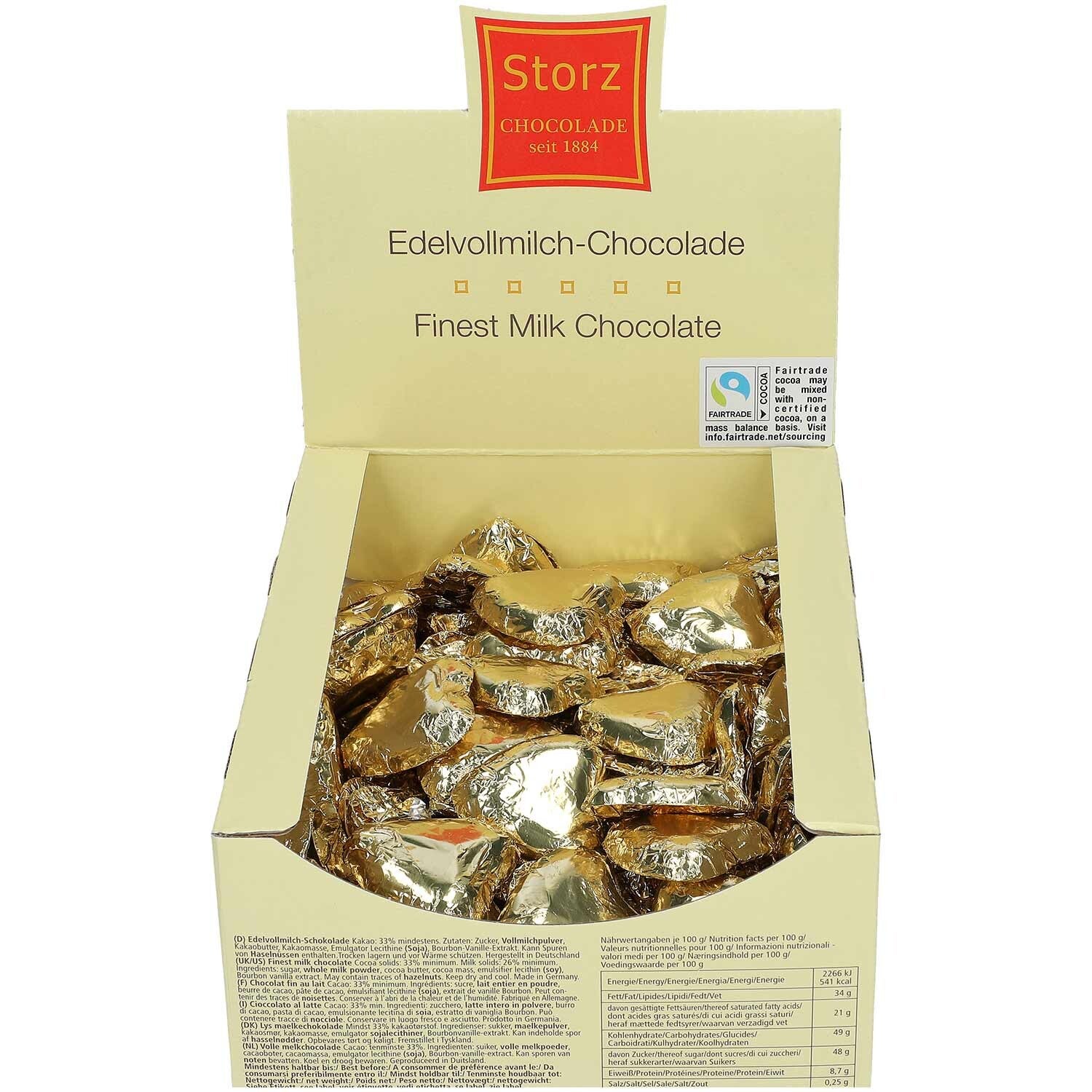 Storz | Hartjes | Goud | 100 st | Liefde | Valentijn | 900g