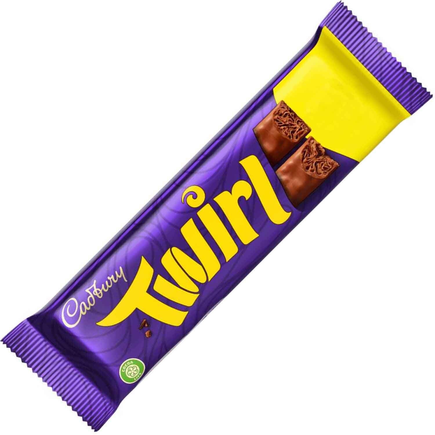 Cadbury | Twirl | Dubbele Chocoladereep | Vegan | 43g
