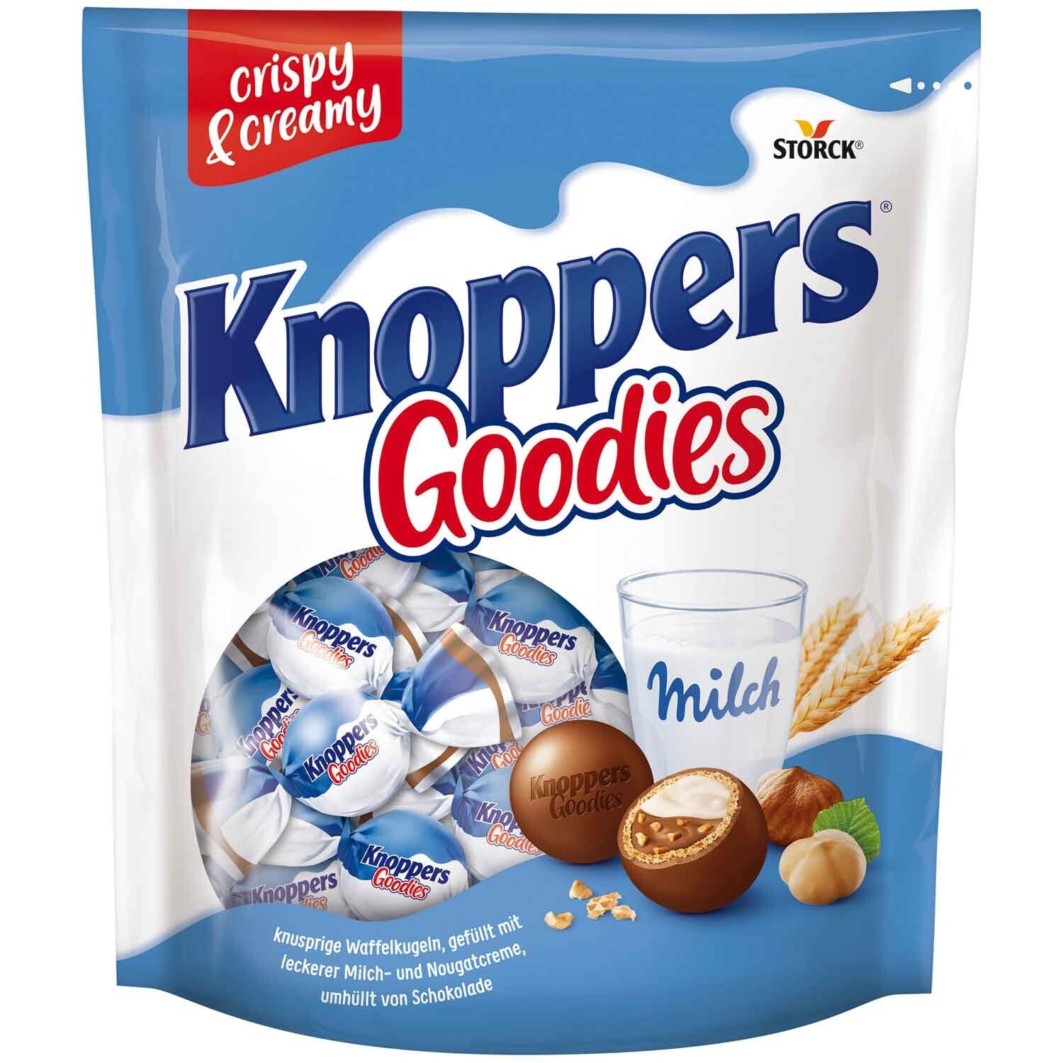 Knoppers | Goodies | Nougatcrème | Melkchocolade | 180g
