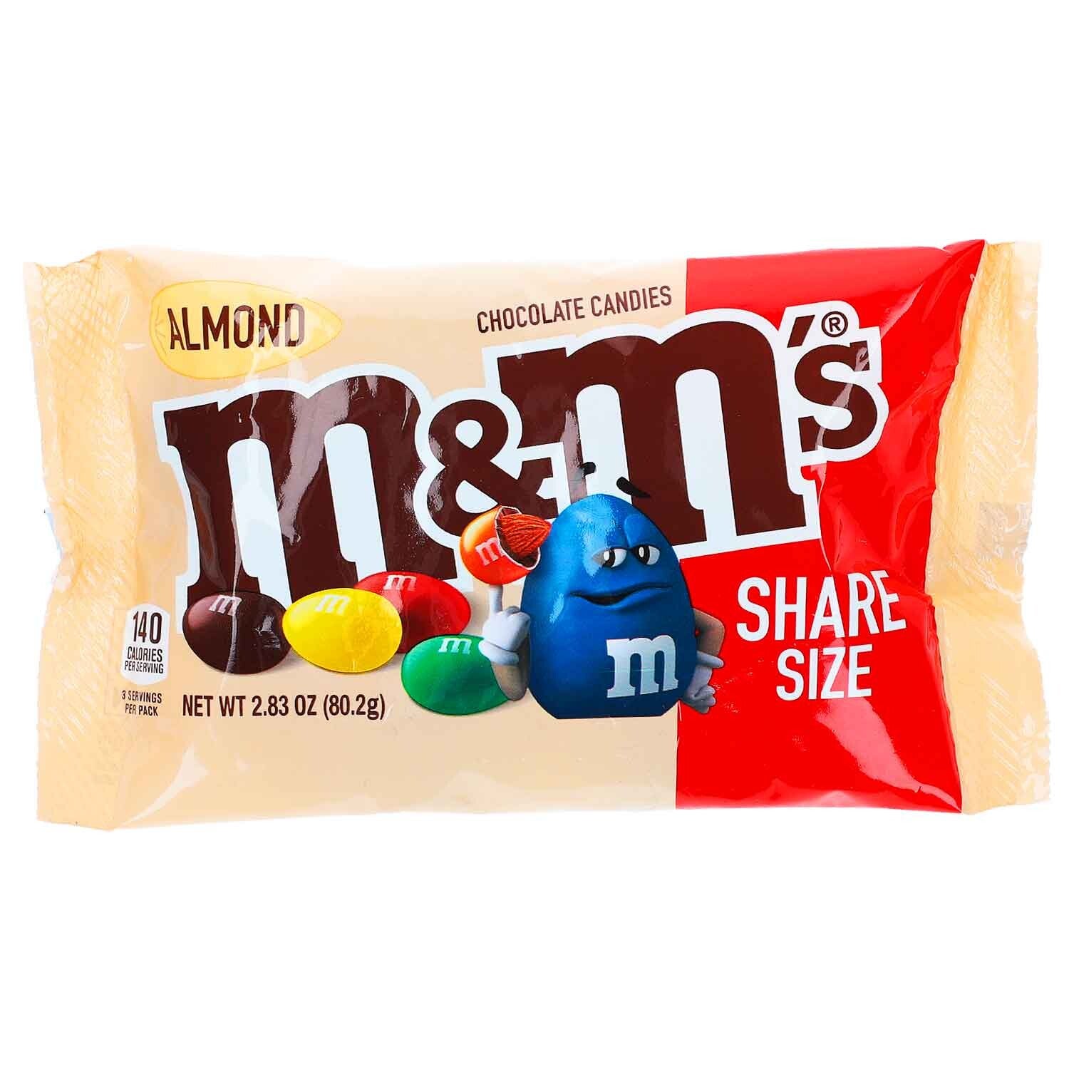 M&M'S | Almond | Amandelen | Melkchocolade | 80,2g