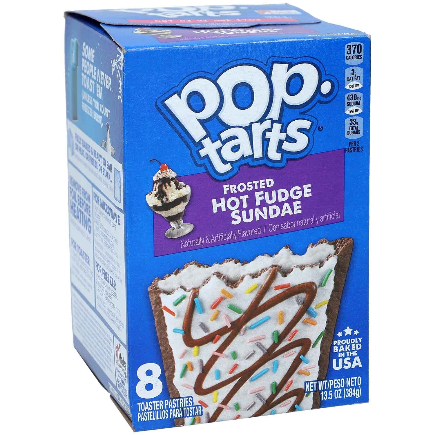 Kellogg's | Pop-Tarts Frosted Hot Fudge Sundae | 8 st | 384g