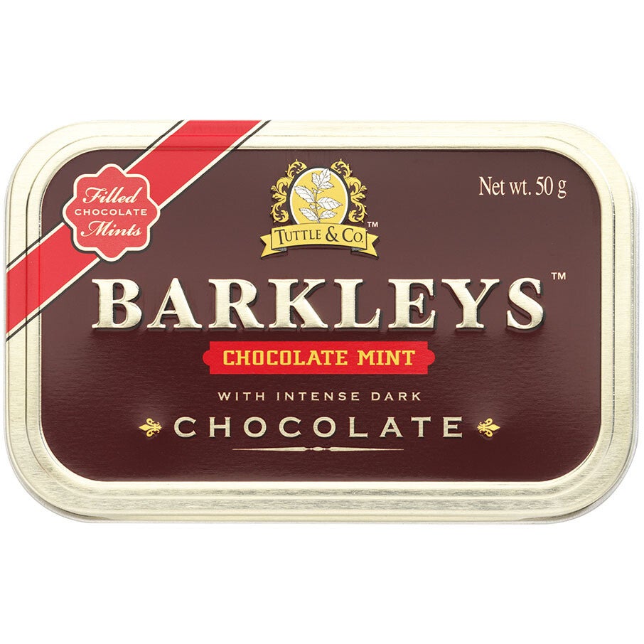 Barkley's | Chocolade Munt | Pure chocolade | 50g