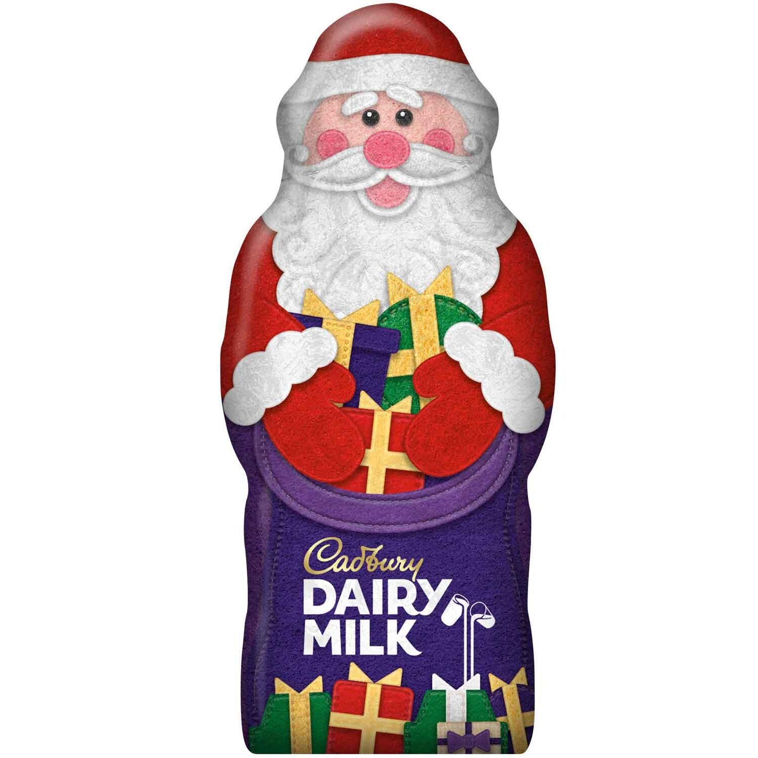 Cadbury | Zuivelmelkchocolade | Kerstman | Kerst | 100g