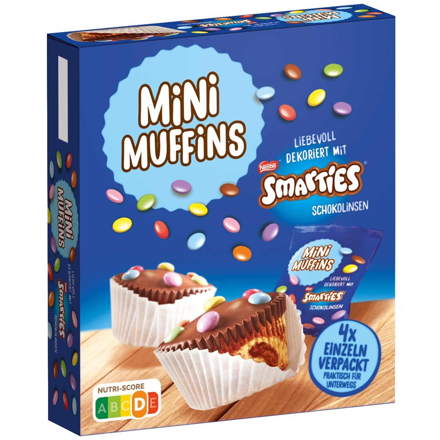 Smarties | Mini-Muffins | 4x30g | 120g