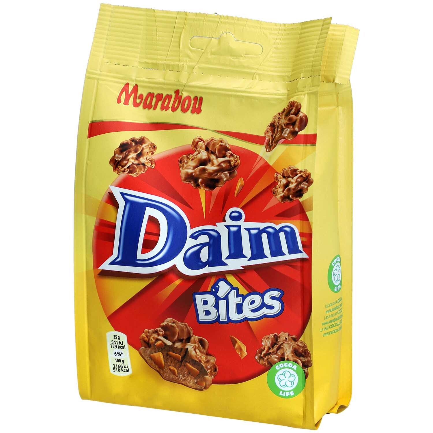 Marabou | Daim | Bites | Melkchocolade | Amandel | 145g