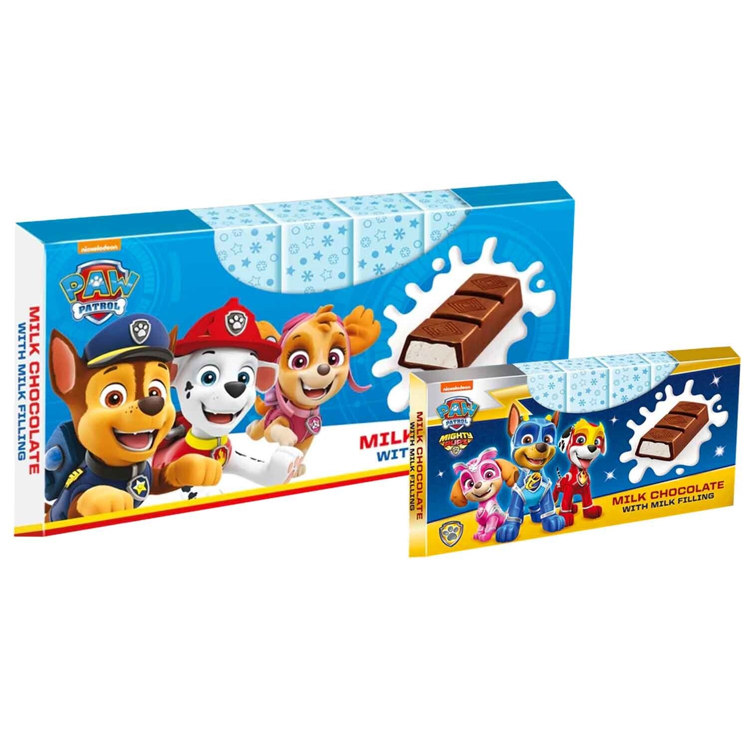 Paw Patrol | Melkchocolade repen | 8 stuks | 100g