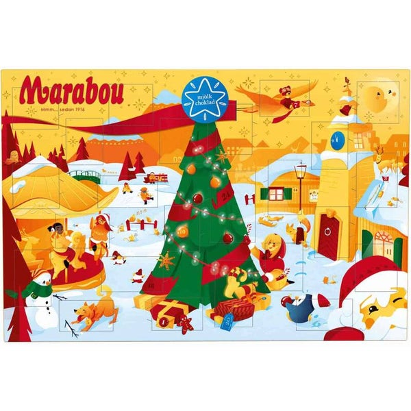 Marabou | Adventskalender | Melkchocolade | 200g