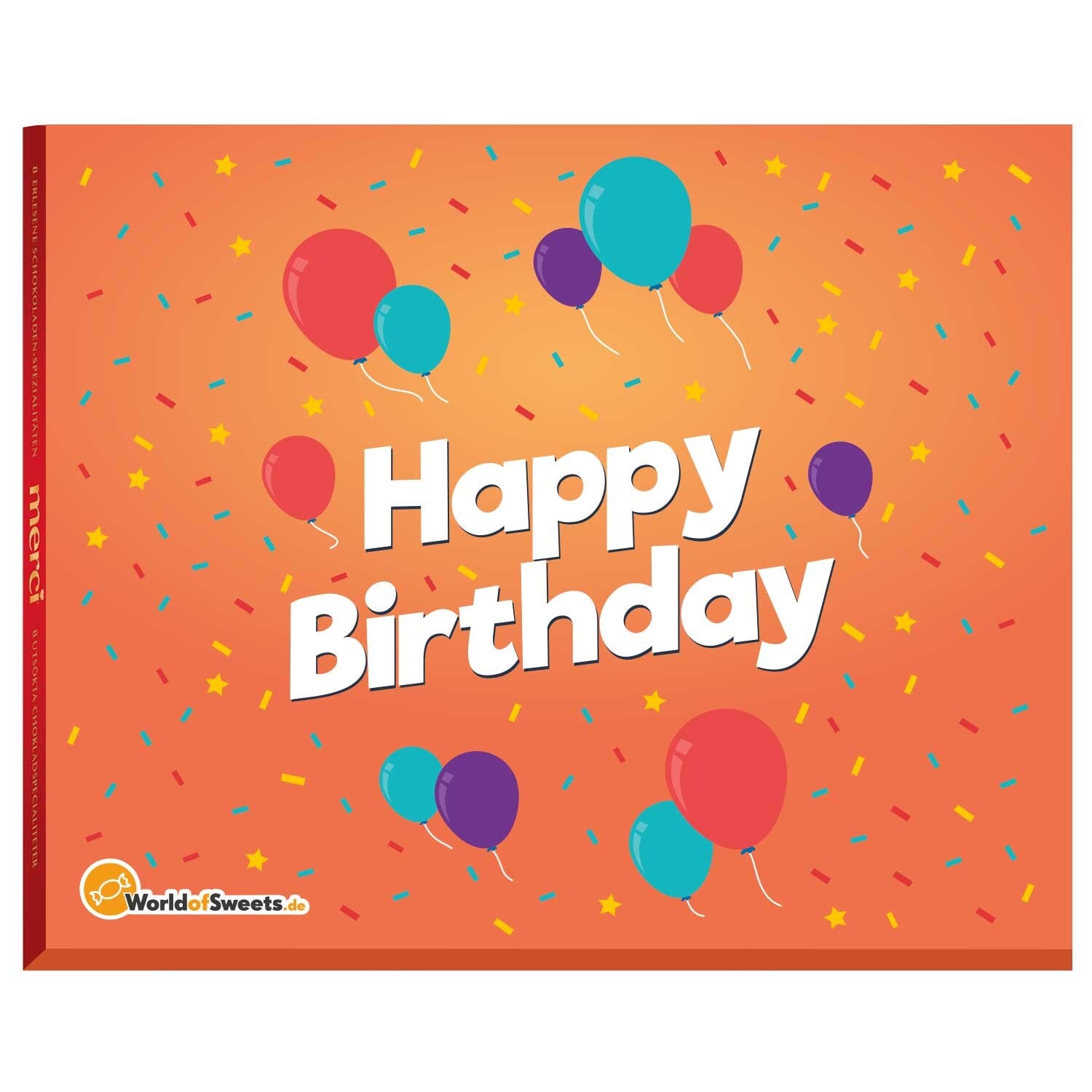 merci | Happy Birthday | Finest Selection | Grote Variatie | 250g