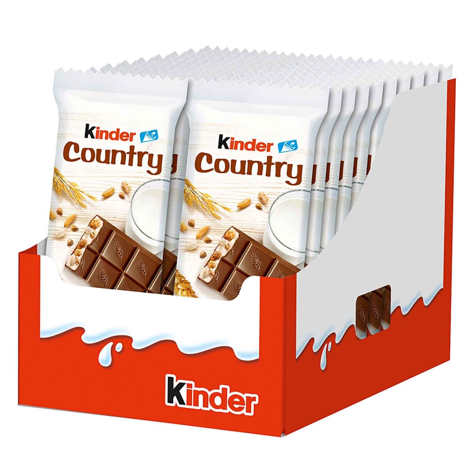 Ferrero | Kinder | Country | Ontbijtgranen | 20st | Melkchocolade
