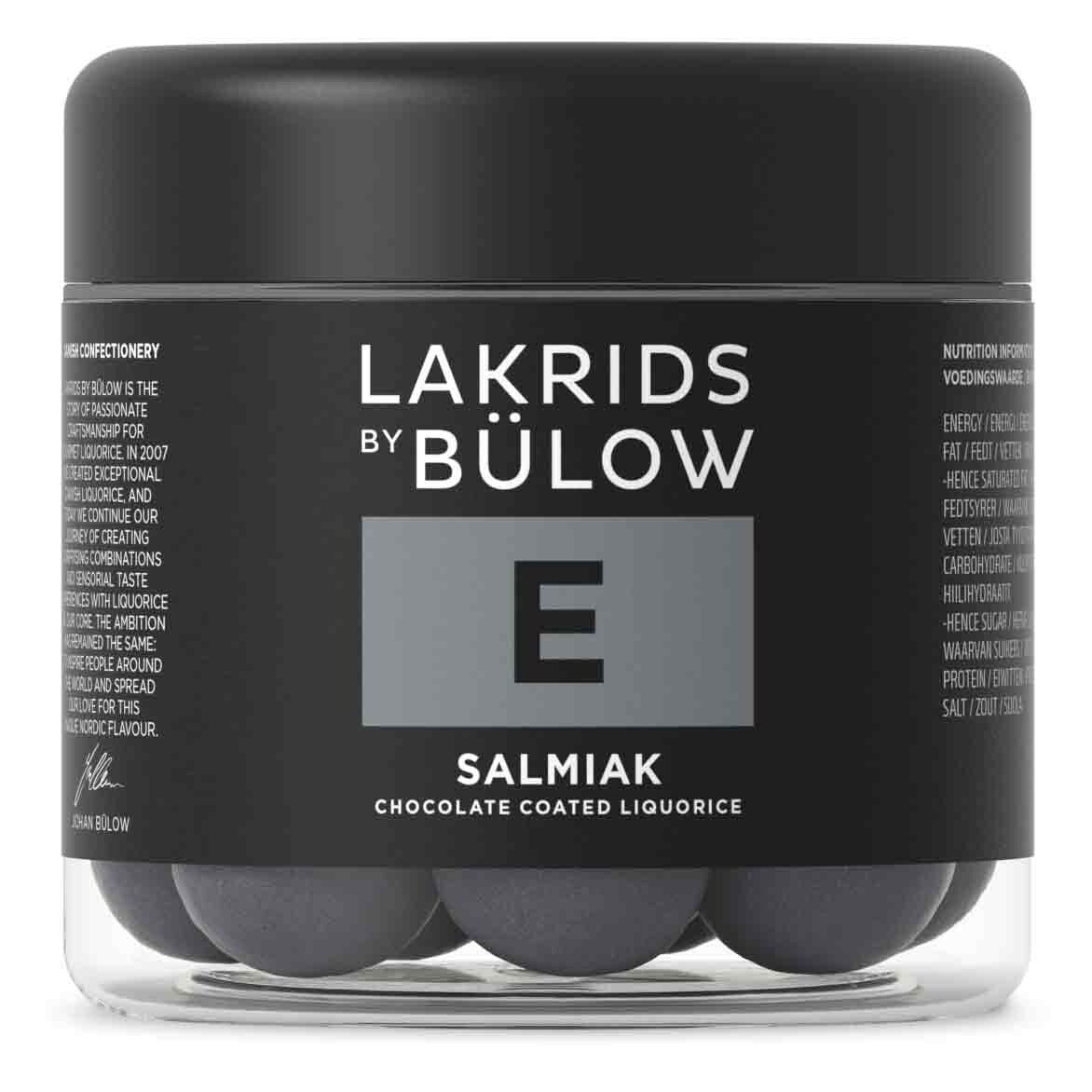 Lakrids by Bülow | E | Salmiak | 125g
