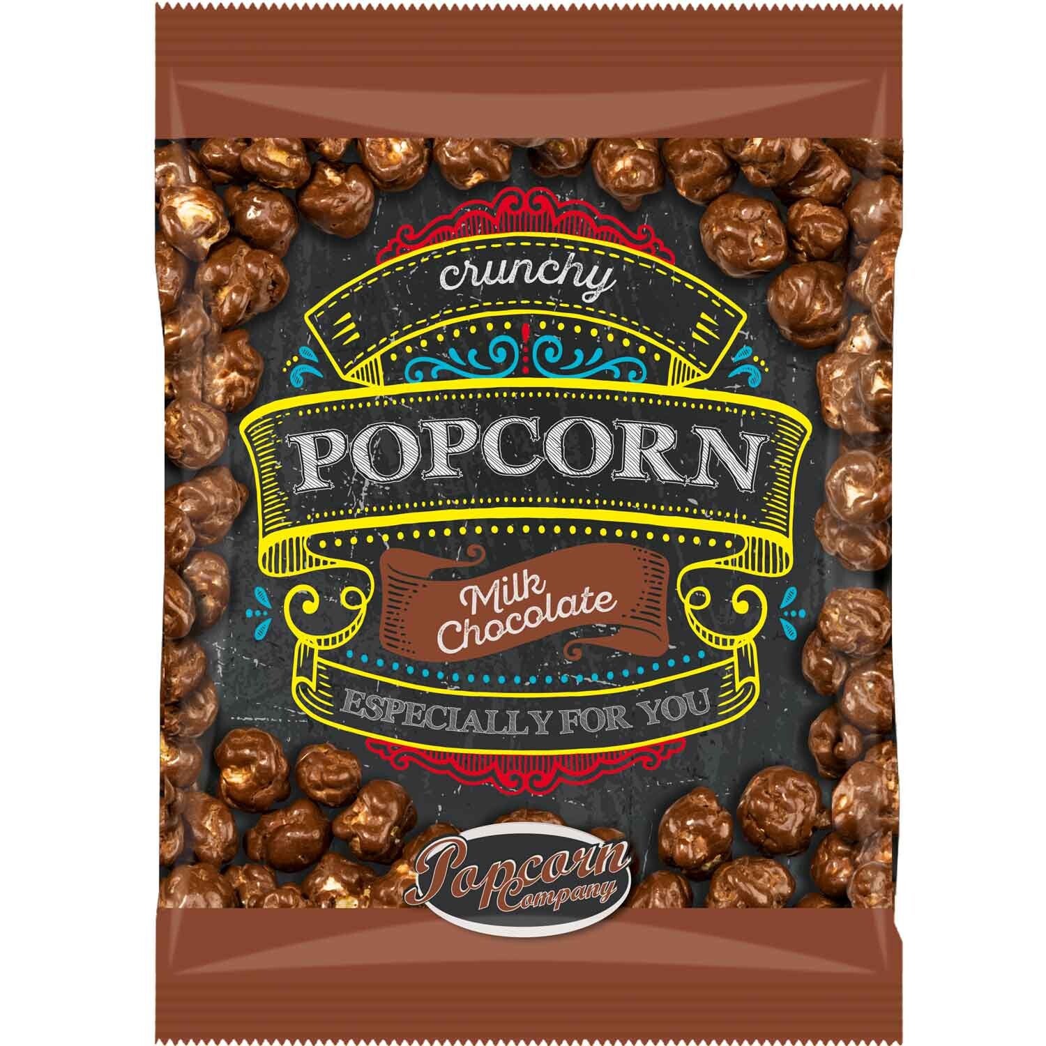 Popcorn Company | Crunchy | Popcorn | Milk Chocolate | 125g