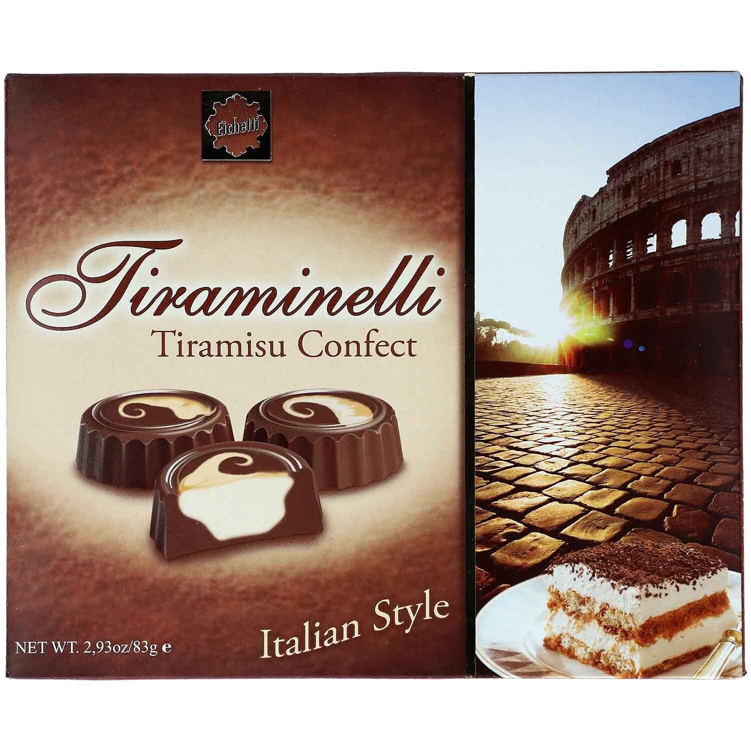 Eichetti | Tiraminelli Tiramisu Confect | 25 stuks | 83g