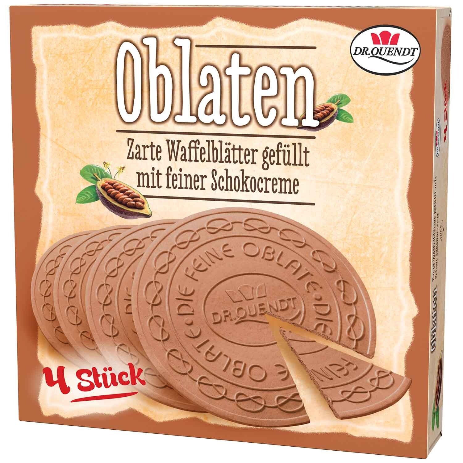 dr. Quendt | Wafeltjes chocoladecrème | 4 st | 150g