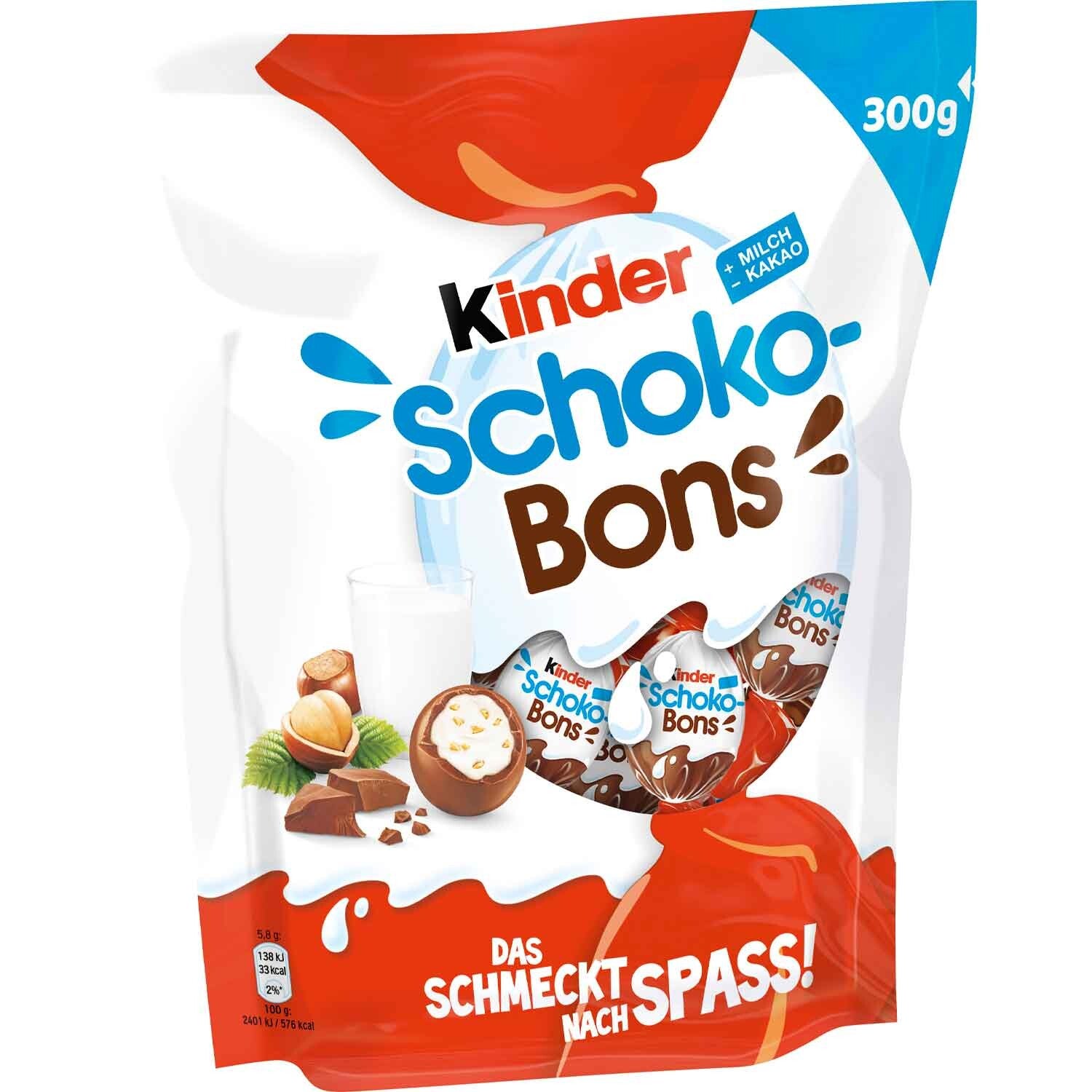 kinder | Schoko-Bons | Melkchocolade | Hazelnoten | 51 st | 300g