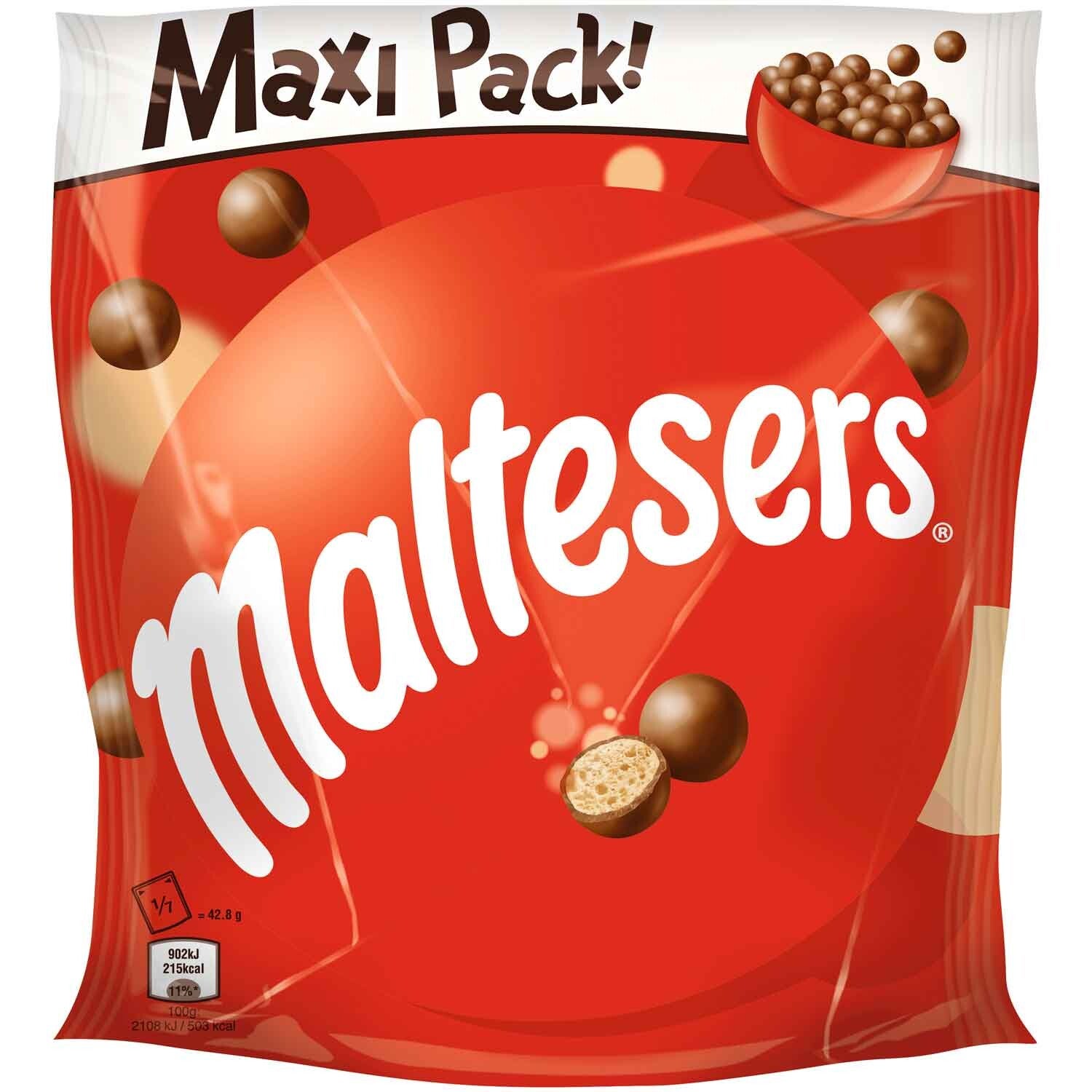 Malteser | Melkchocolade | Balletjes | Maxi Pack | 300g