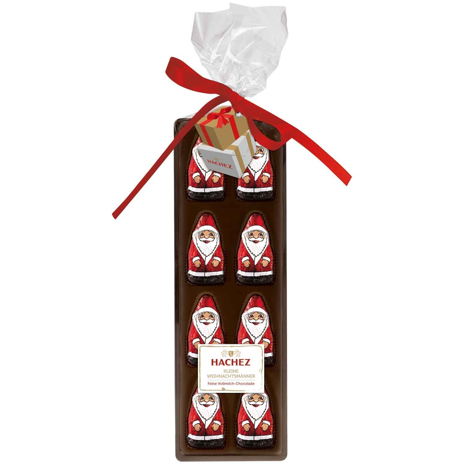 Hachez | Kleine Kerstmannen | Melkchocolade | Kerst | 8st | 64g