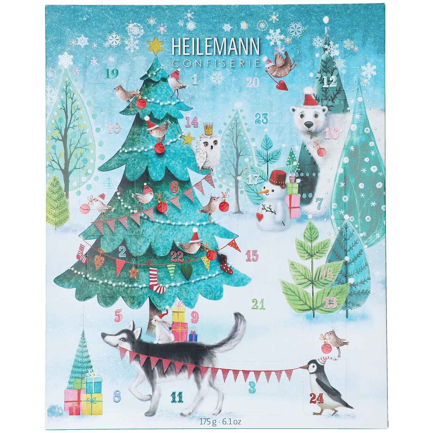 Heilemann Confiserie | Kinder adventskalender | Melkchocolade | 175g