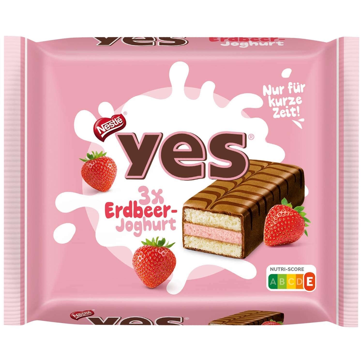 YES | 3x Aardbeien van Nestlé | Limited Edition | 96g
