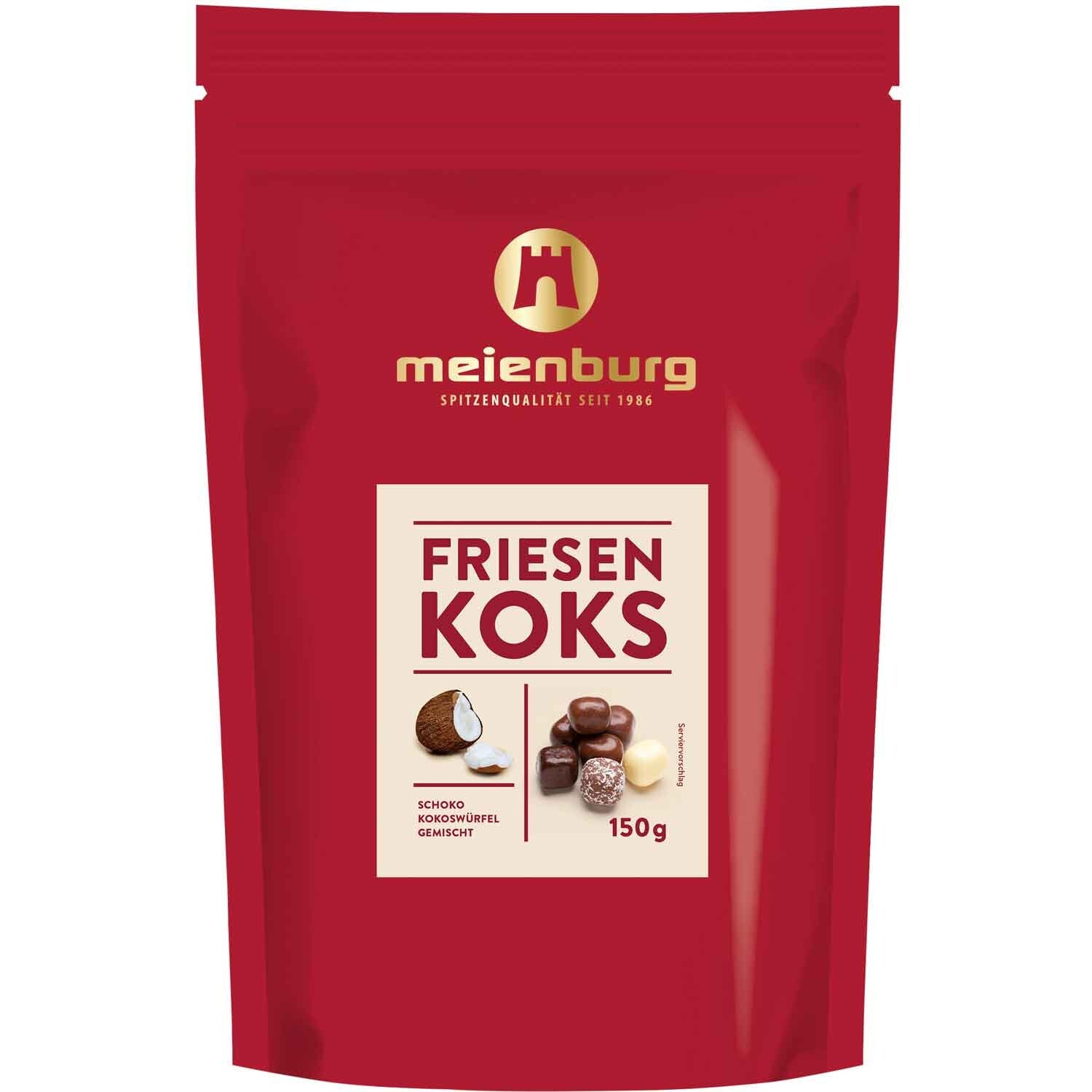 Meienburgse | Friesen koks | Kokosnoot | Choco | 4x assorti | 150g