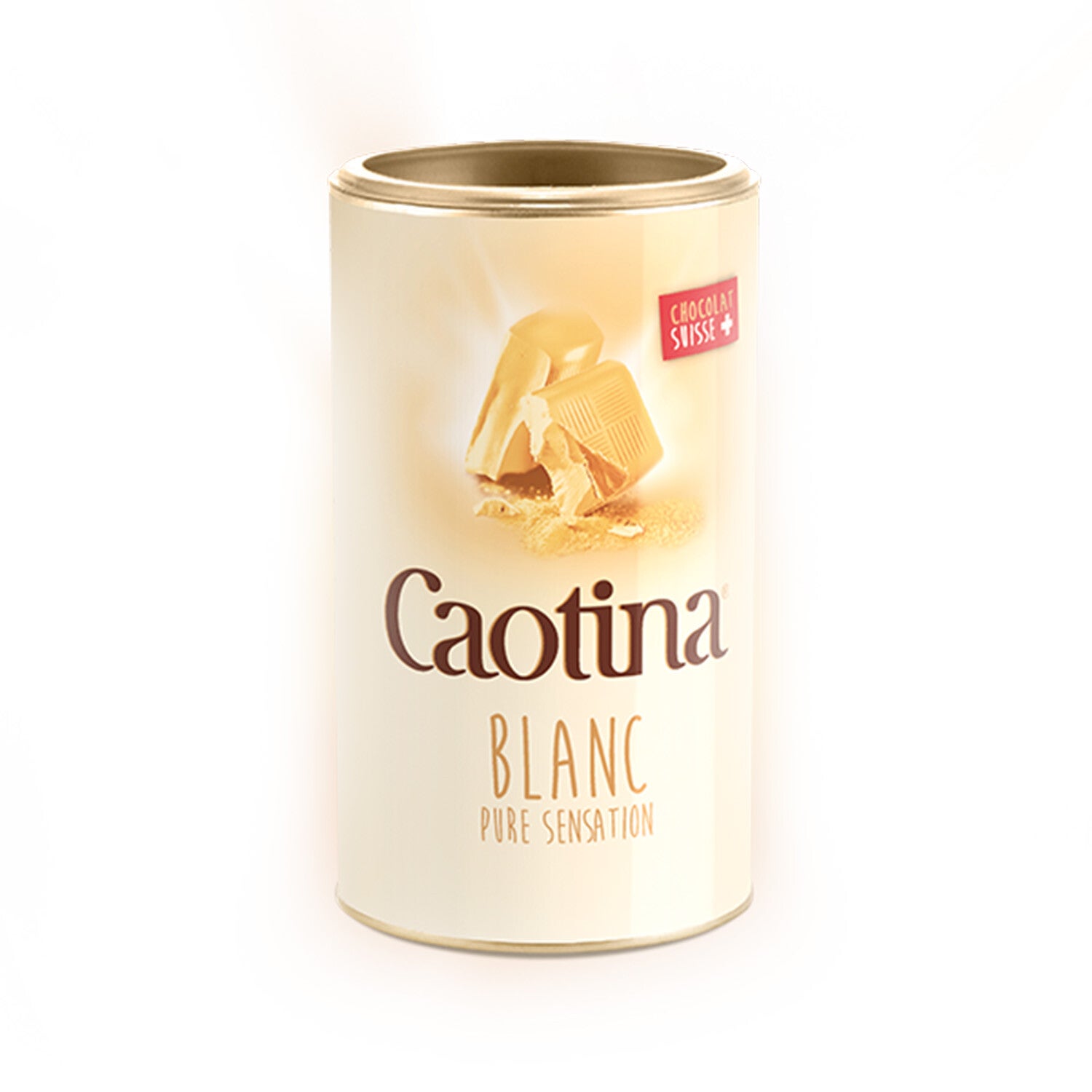 Caotina | Blanc | Drinkpoeder | Zwitserse witte chocolade | 500g