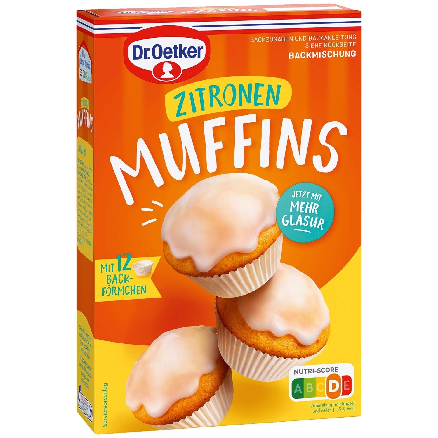dr. Oetker | Bakmix | Muffins citroen | 455g