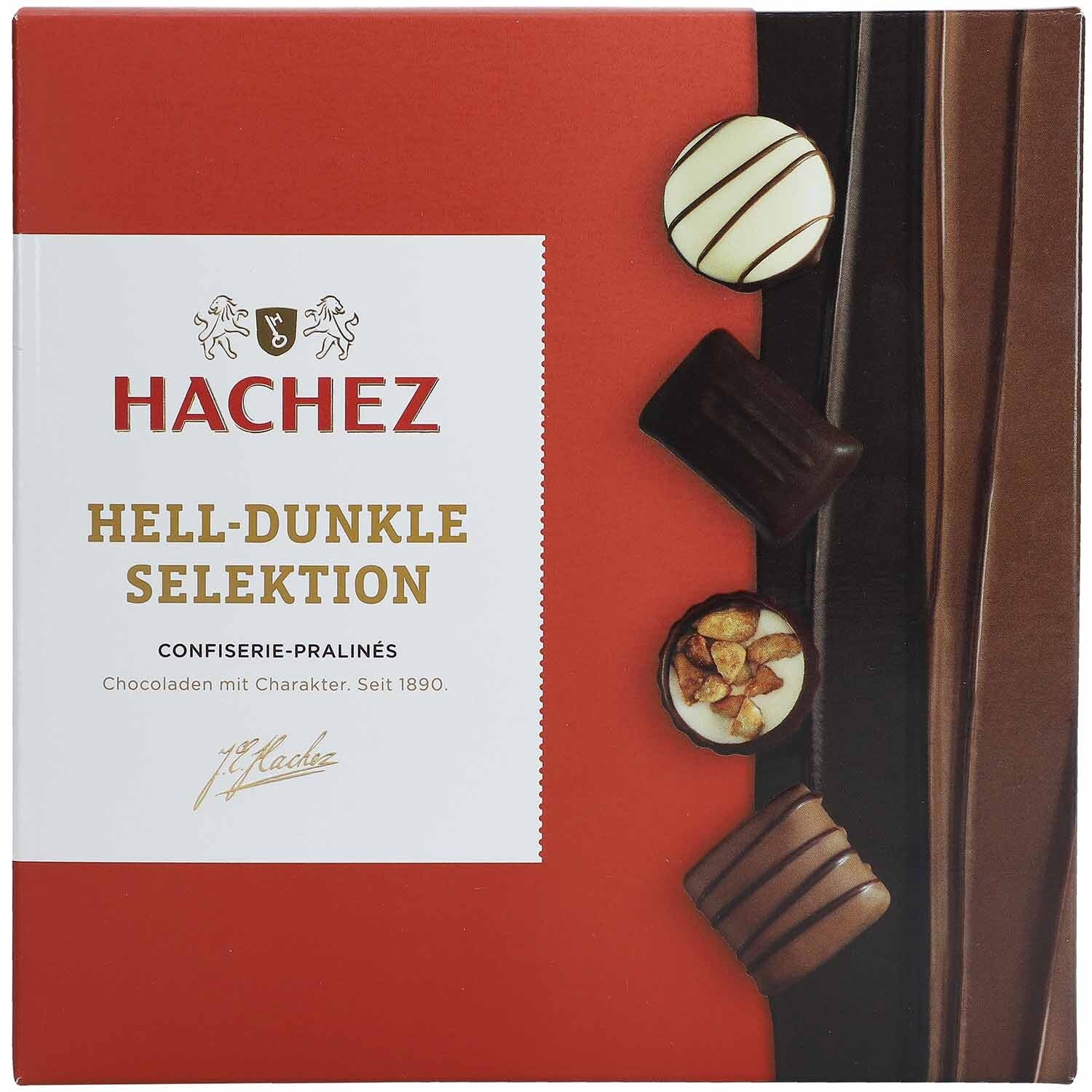 Hachez Licht-Donker Selectie 125g