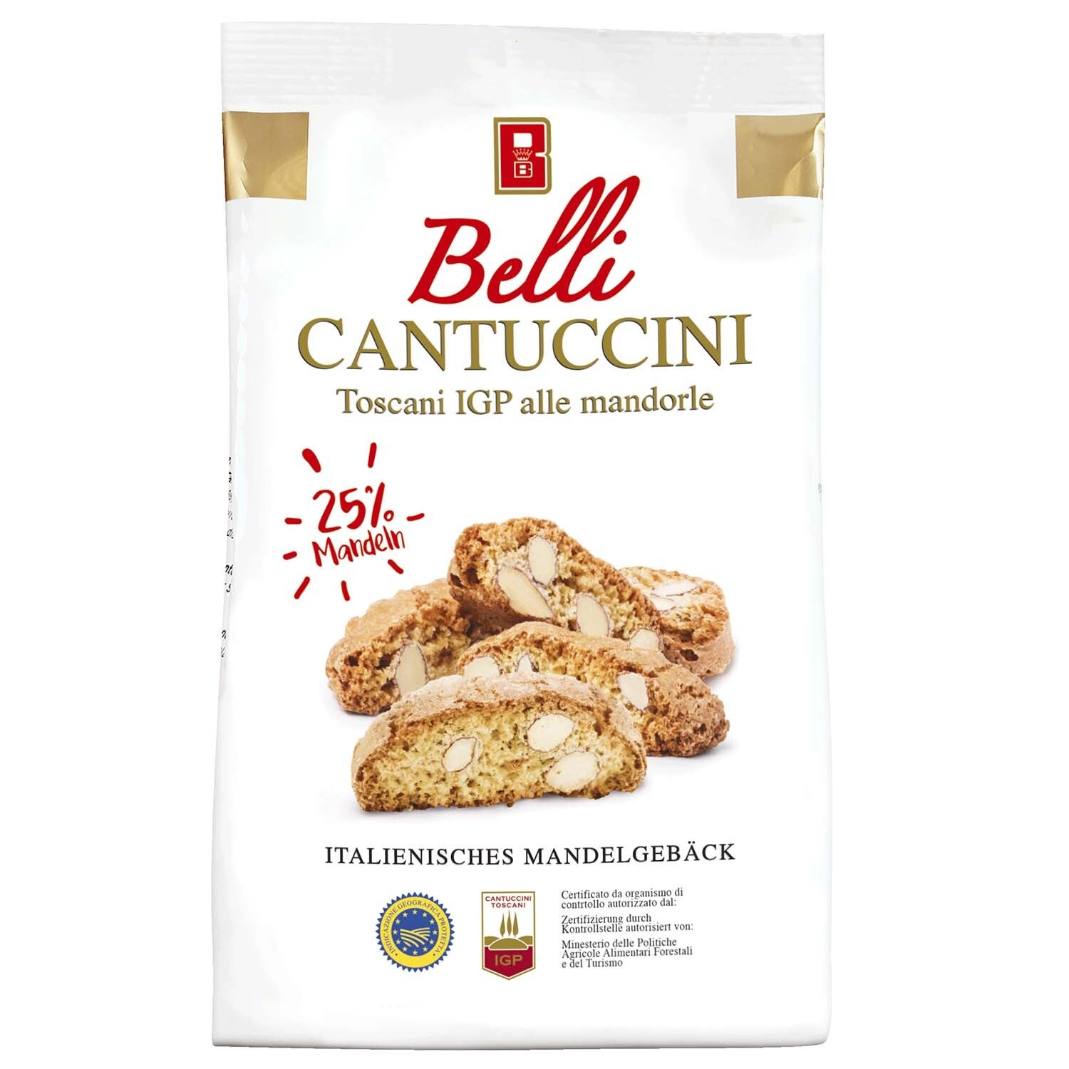 Belli Cantuccini | alla Mandorla | Toscaans | 250g