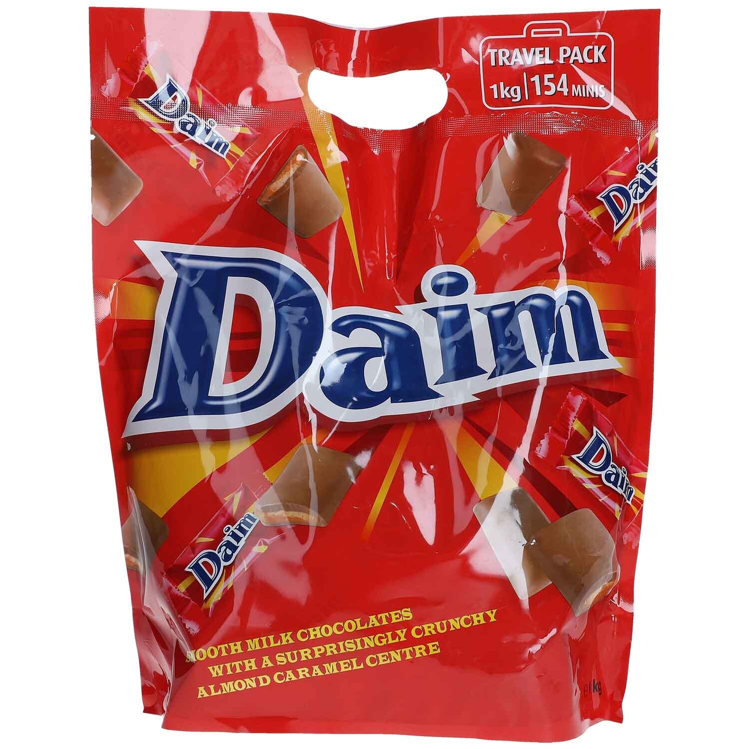 Daim | Melkchocolade | Reisverpakking | 154 st | 1Kg