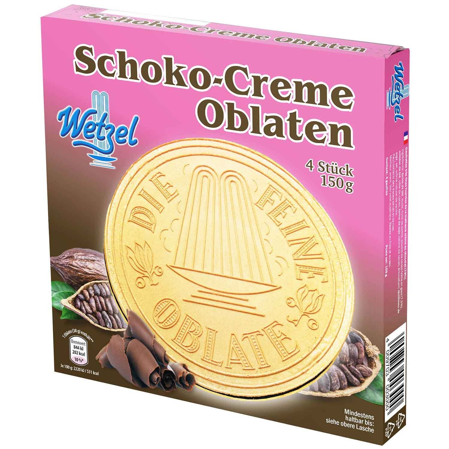 Wetzel | Chocolade roomwafeltjes | 4 st | 150g